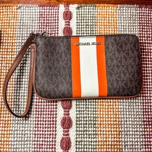 Michael Kors jet travel wristlet